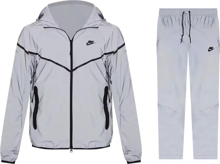Produktbild Nike Tech Woven Flash Jacket & Pant Set Reflect Silver/Black (XXL)