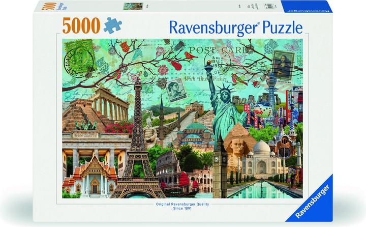 Immagine prodotto Ravensburger Collage di grandi città (5000 pezzi)