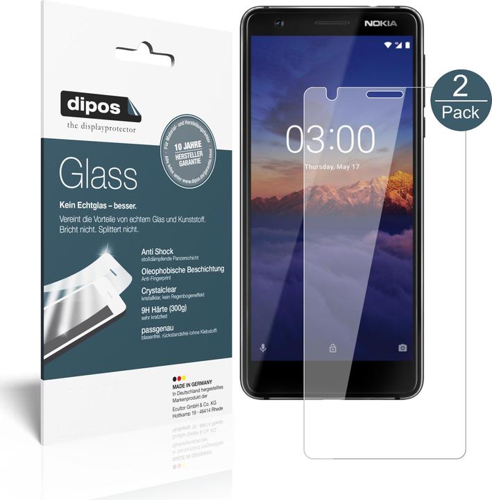 Actual product image Dipos Screen Protector Anti-Shock (1 pcs., Nokia 3.1)