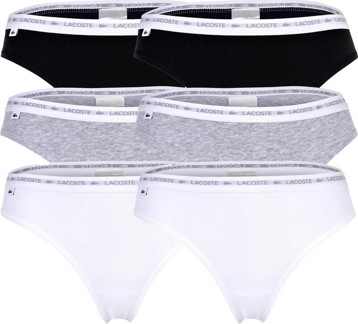 Immagine prodotto Lacoste 6-pack Stretch Cotton Briefs (XS, confezione da 6)
