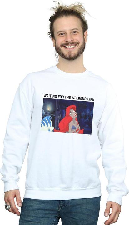 Image du produit Disney - Sweat THE LITTLE MERMAID WAITING FOR THE WEEKEND - Homme (M)