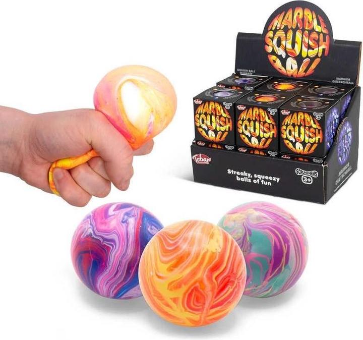 Actual product image Tobar Marble Squish Ball
