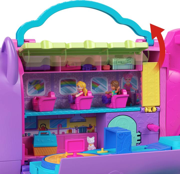 Actual product image Polly Pocket Kitty Plane