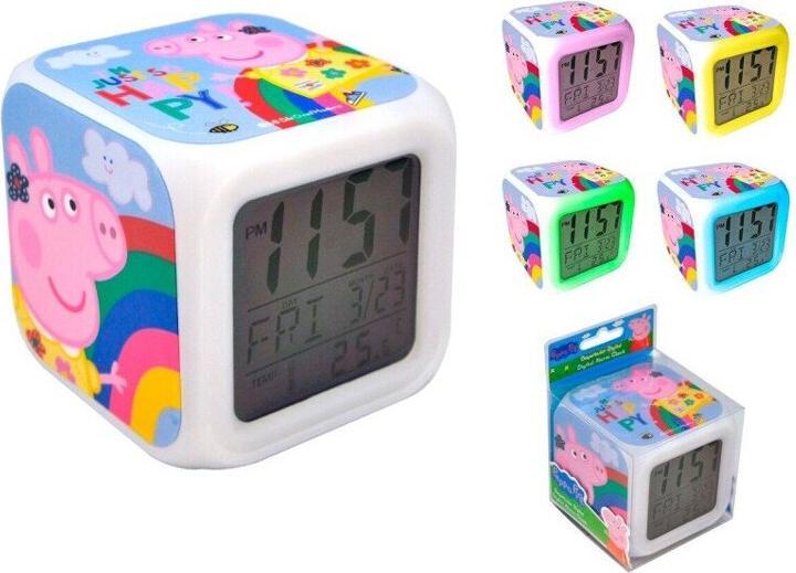 Actual product image Kids Licensing Digital clock with alarm Peppa Pig PP17073