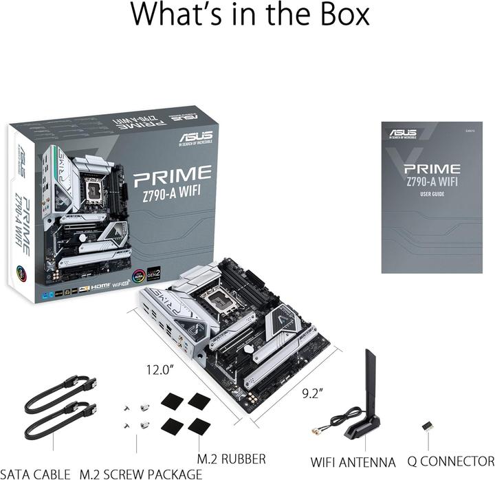 Produktbild ASUS PRIME Z790-A WIFI (LGA 1700, Intel Z790, ATX)