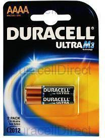 Image du produit Duracell Ultra Mini (2 pcs, AAAA, 600 mAh)