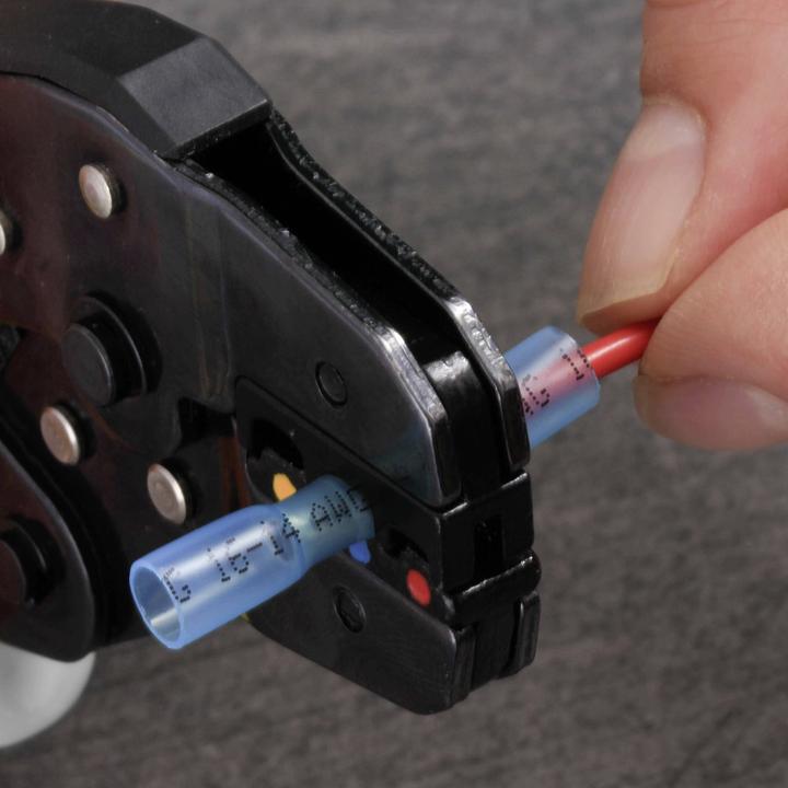 Produktbild Quadrios 23C495 Stossverbinder 0.3 mm² 4 mm² Weiss, Rot, Blau, Schwarz 50 St.