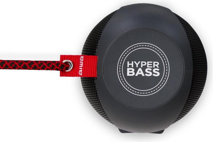 Actual product image Aiwa BST-650 black speaker (4 h, USB power delivery)