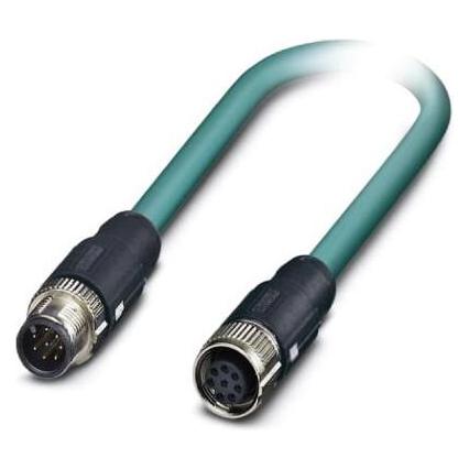 Phoenix Contact Blu 1407464 Interfaccia Cavo / Adattatore Di Genere Cavo + Spina Elettrica,
