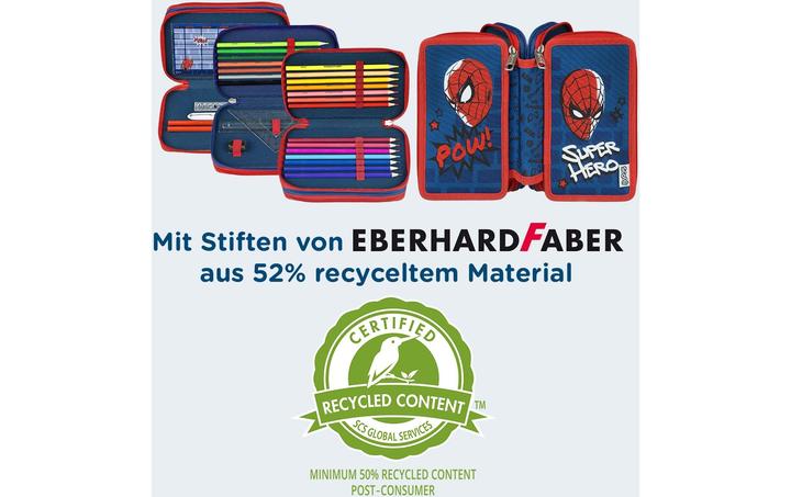 Produktbild Scooli Etui Tripledecker Spider-Man