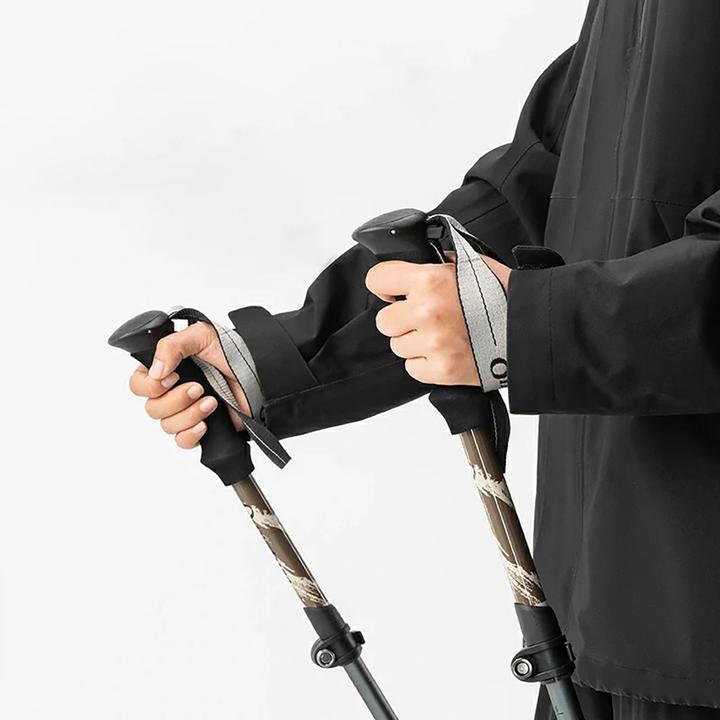 Immagine prodotto Qunature Nordic Walking Trekkingstock Aluminium 110 – 130 cm 1 Stk. - Braun