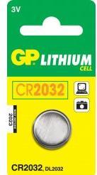 Produktbild GP Batteries Lithium Cell (1 Stk., CR2032, 220 mAh)