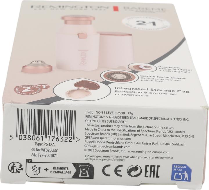 Actual product image Remington Bare Me WFS200