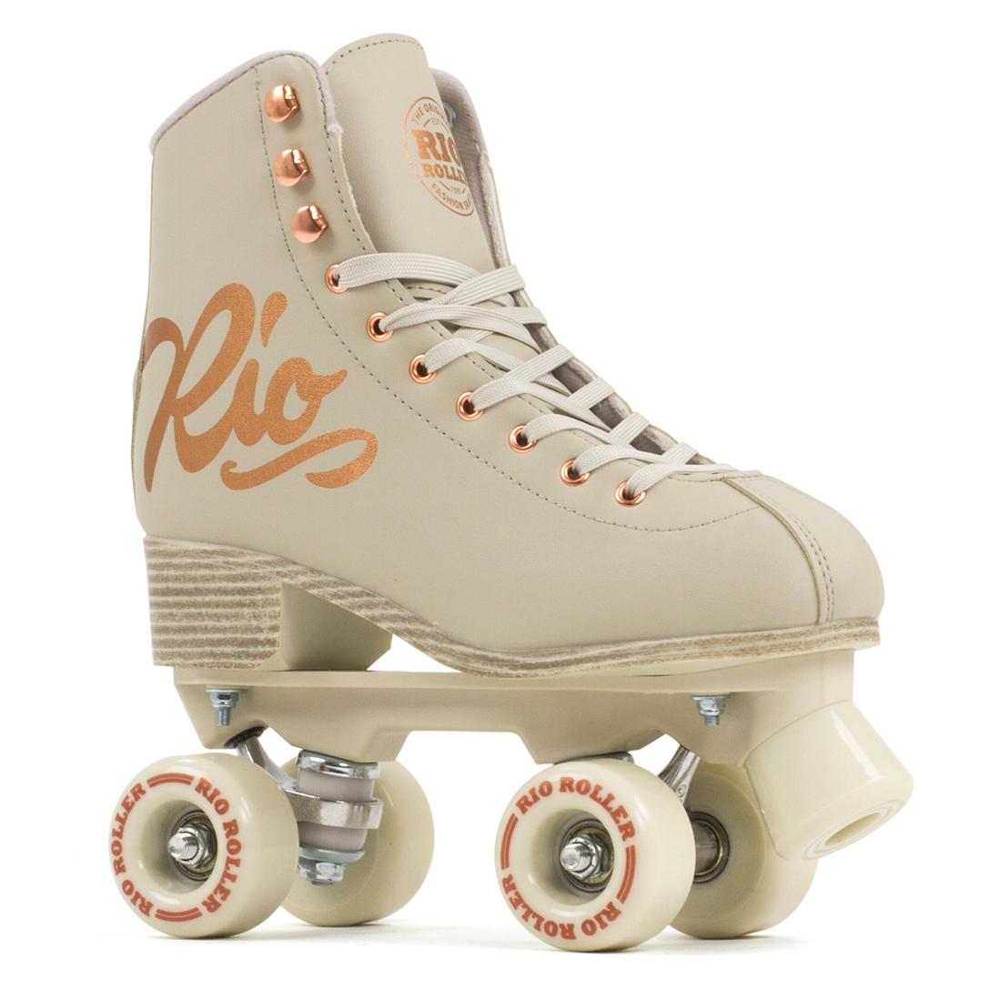 Rio Roller, Unisex, Rollschuhe, Rose (39.5), Beige