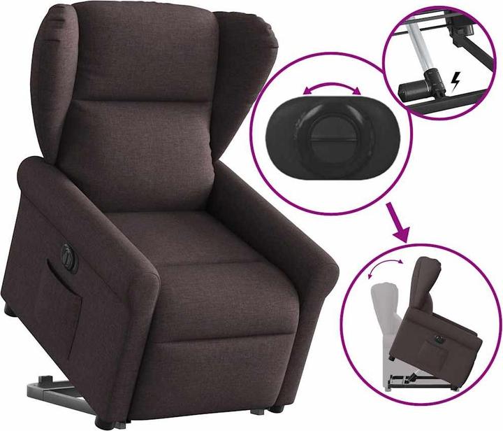 Actual product image vidaXL Relaxsessel mit Aufstehhilfe