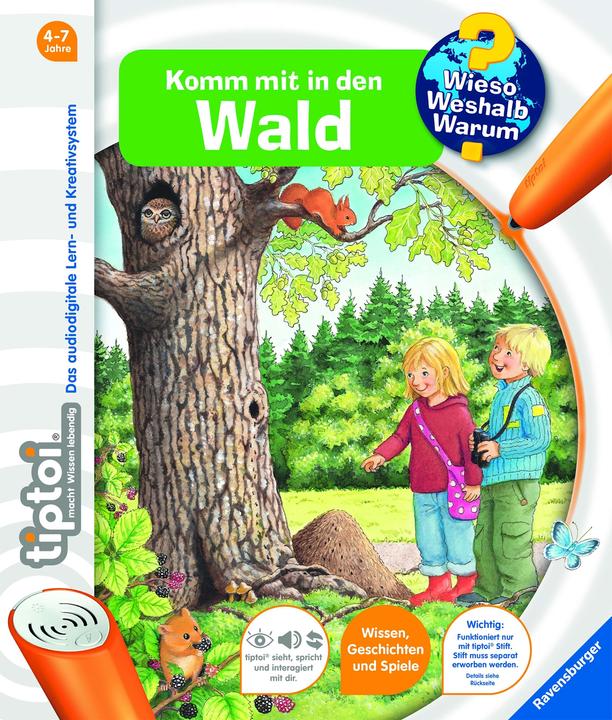 tiptoi Komm mit in den Wald (Deutsch, Inka Friese, 2011)