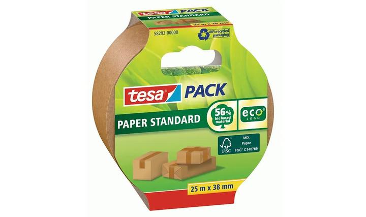 Productafbeelding tesa Papieren verpakkingstape ecoLogo Standaard (38 mm)
