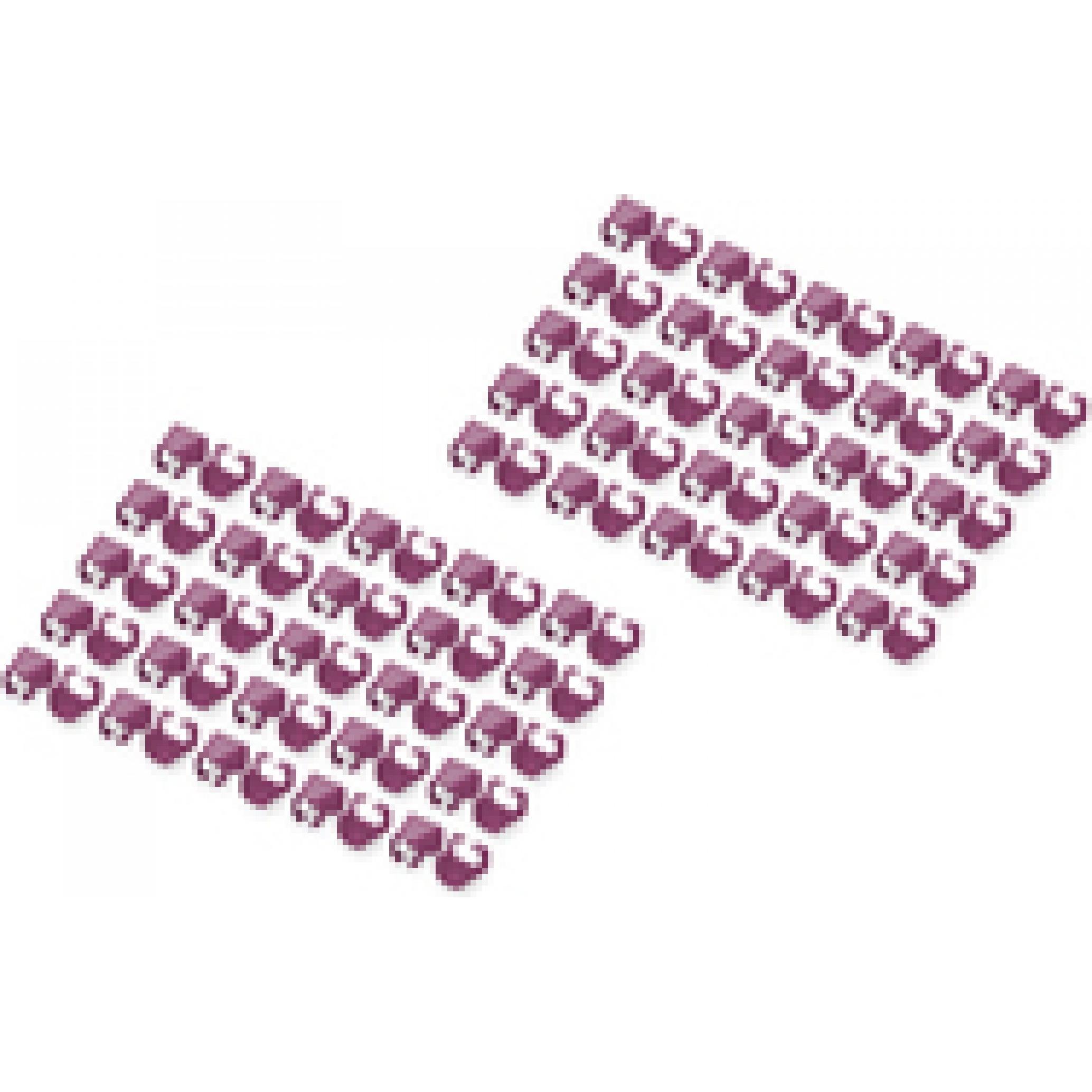 Thumbnail - Digitus Farbclips für Patchkabel - Magenta (0.01 m), Netzwerkkabel