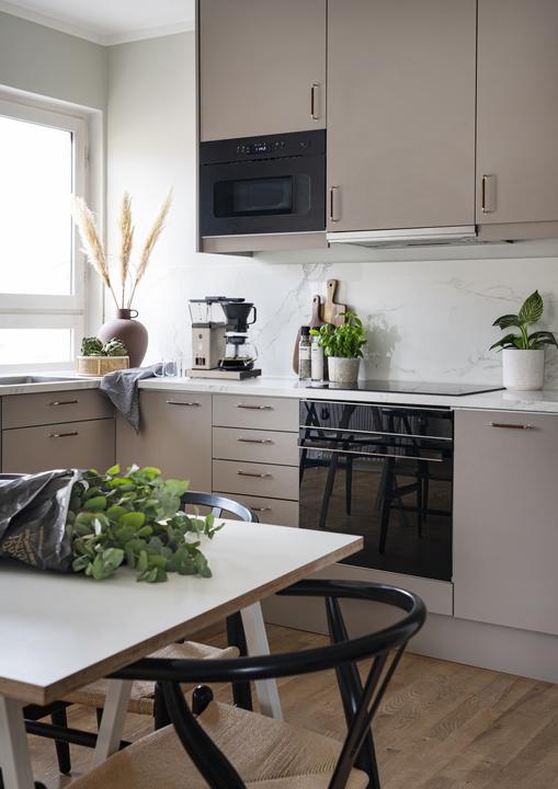 Actual product image OBH Nordica Blooming Prime Sand -kahvinkeitin, beige