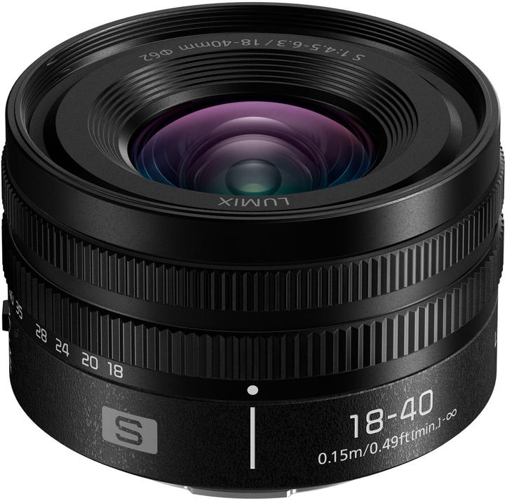 Image du produit Panasonic Lumix S 18-40mm f/4.5-6.3 (Monture L, Plein format)