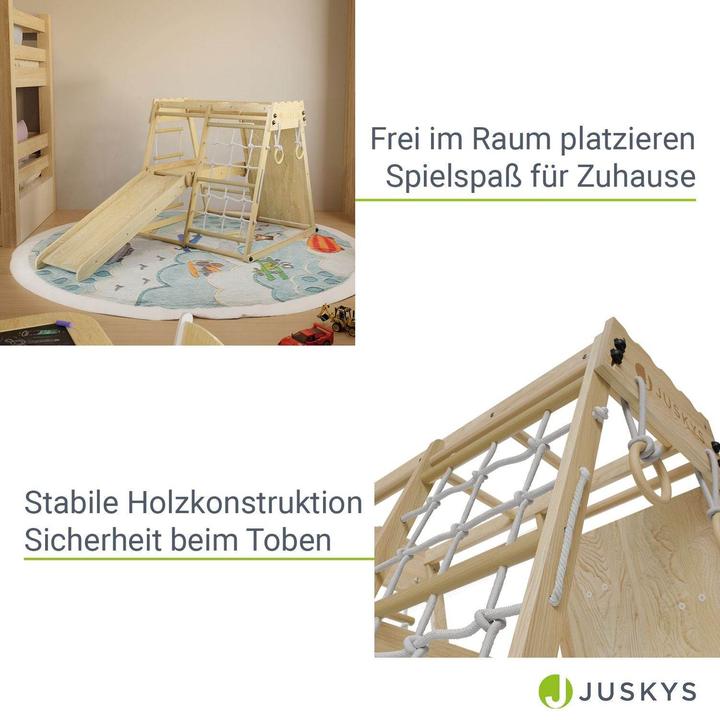 Image du produit Juskys Klettergerüst mit Rutsche