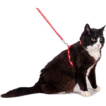 Thumbnail - Karlie Art Sportiv Geschirr und Leine Fisch (Katze, Spazieren), Halsband + Leine