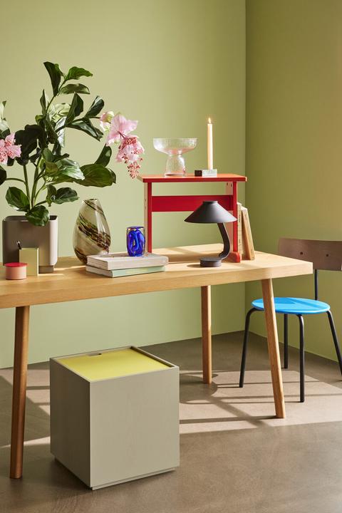 Image du produit Hübsch Koi Dining Chair Blue/Brown/Black