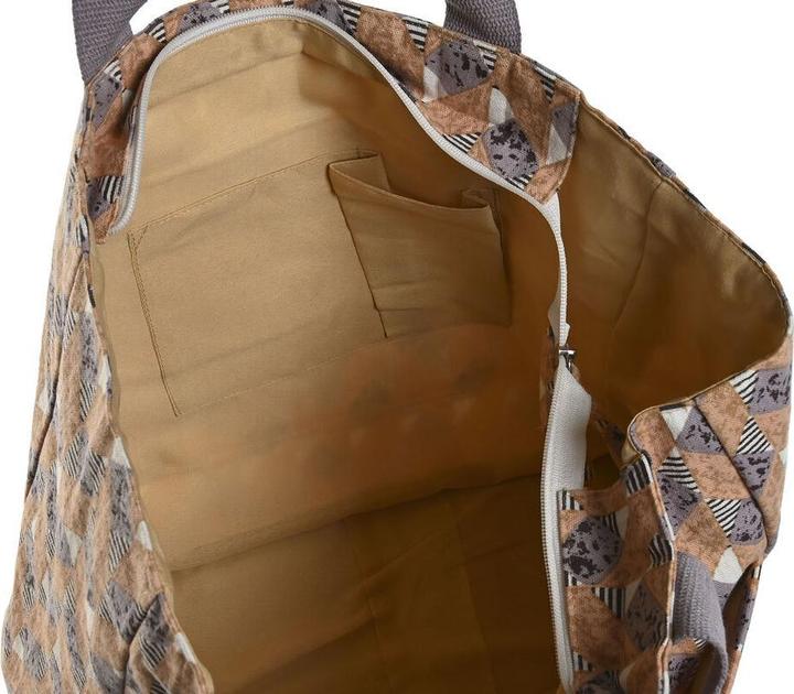 Produktbild Esprit Damen Handtasche Home Braun türkis Koralle 55 x 14 x 35 cm (3 Stück)