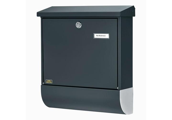 Actual product image Burg Wächter Sheet steel letterbox set SET VARIO 86720 ANT