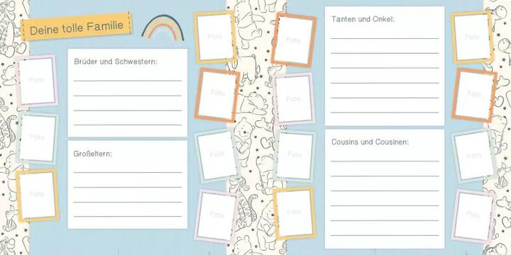 Actual product image Disney Winnie the Pooh: Your Baby Album (German)