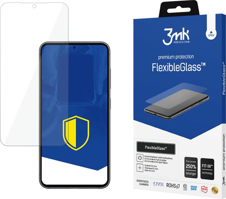 Produktbild 3MK FlexibleGlass™ Hybridglas für Samsung Galaxy S24+ (1 Stk., Samsung Galaxy S24+)