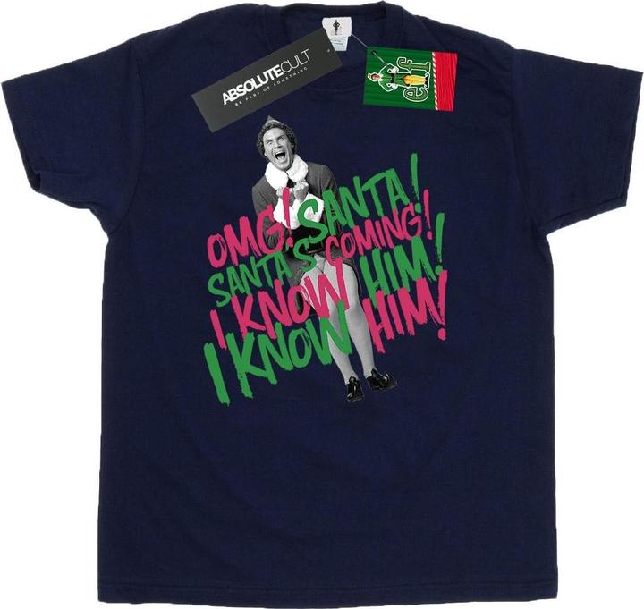 Produktbild Elf Santa's Coming TShirt (XL)