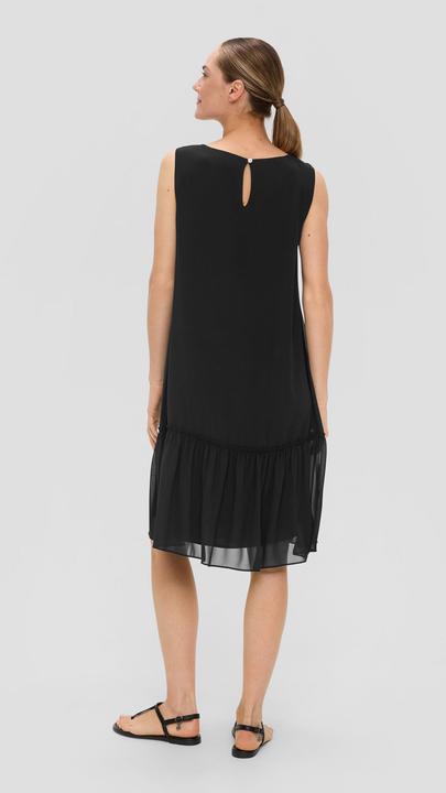 Produktbild S.Oliver Kleid Knieumspielendes Chiffon-Kleid mit Volants (34)