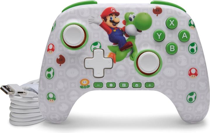 Immagine prodotto PowerA Advantage Wirel. Controller NSGP0569 NSW2, Super Mario + Yoshi (Switch, Switch 2, Switch Lite)