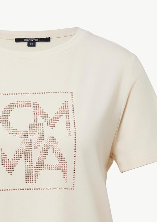 Immagine prodotto Comma T-Shirt T-Shirt mit Glitzer-Artwork (32)