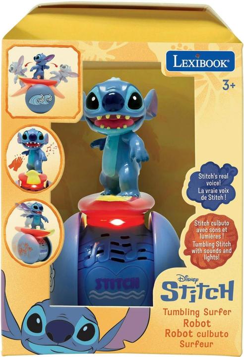 Actual product image Lexibook - Roller Surfer Stitch – Einrad mit perfekter Balance, Licht- und Soundeffekten