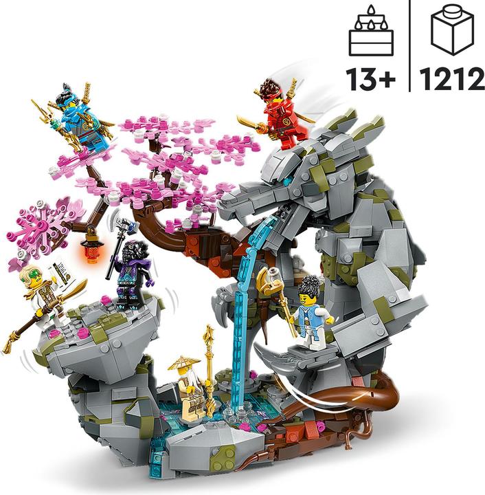 Produktbild LEGO Drachenstein-Tempel (71819, LEGO Ninjago)