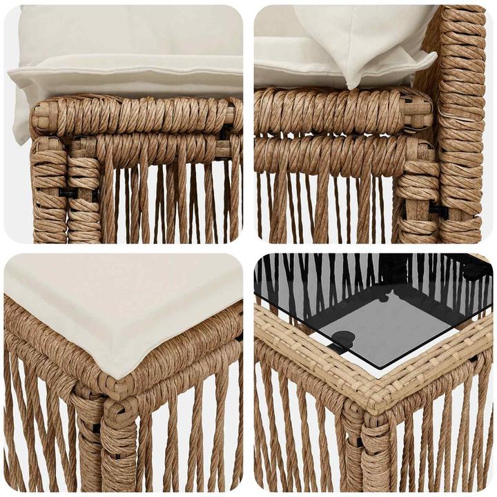 Image du produit vidaXL Gartensofa-set