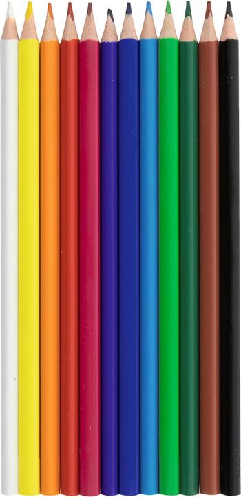 Image du produit Stylex Crayons triple. Crayons de couleur 12pcs. long (12x)