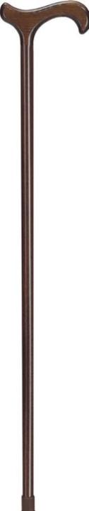 Actual product image Ossenberg Wooden stick brown with derby handle (1 pc)