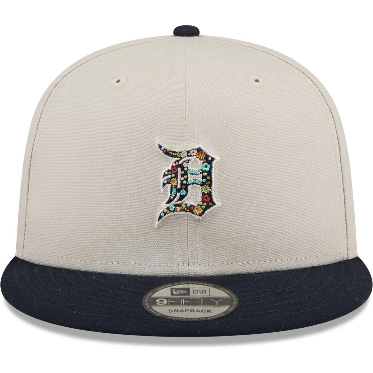 Thumbnail - New Era, Herren, Cap, 9Fifty Snapback Cap - FLORAL Detroit Tigers stone, Grau