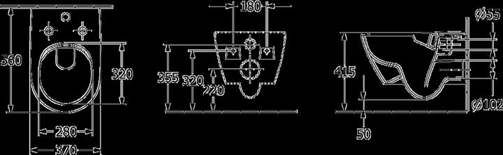 Actual product image Villeroy & Boch & Boch Subway 2.0 Closet