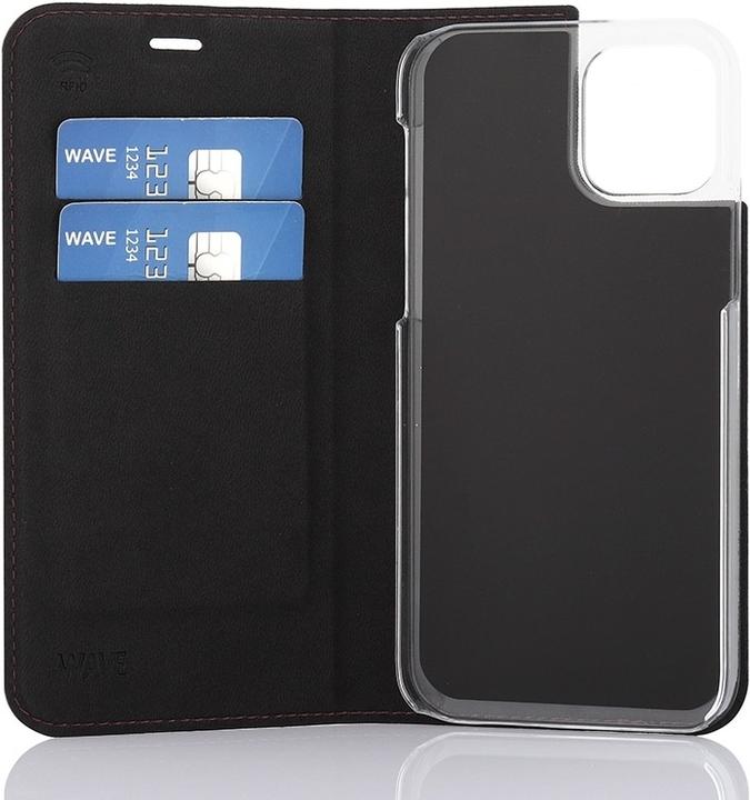Actual product image Wave BookCase suojakotelo, iPhone 12 / 12 Pro, Smoky Sangria (Apple iPhone 12, Apple iPhone 12 Pro)