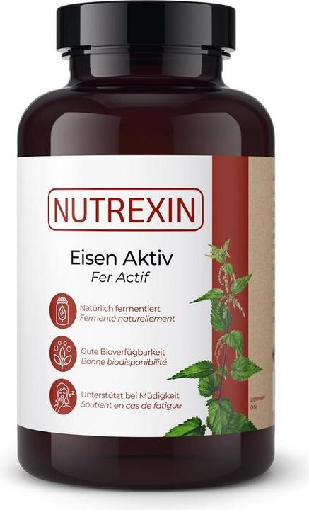 Actual product image Nutrexin Eisen Aktiv (240 Piece, Capsules, 172 g)