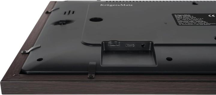 Produktbild Krüger&Matz Kruger&Matz digitaler Bilderrahmen FRAMEO Wi-Fi 15" Holzrahmen (15", 720p, 1080p)