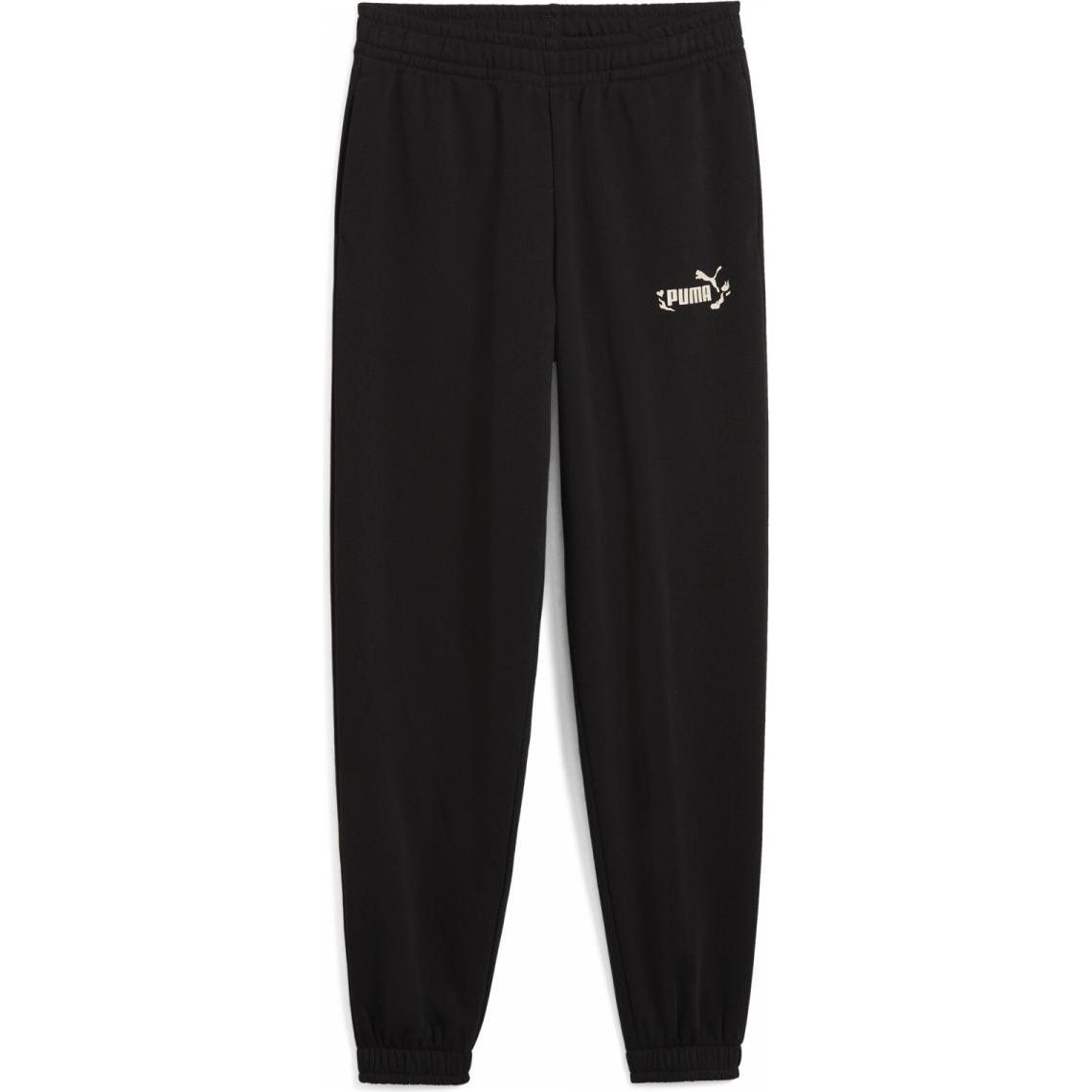 Thumbnail - Puma, Mädchen, Sporthose, FLAMING LOVE Sweatpants TR G (128), Rosa, 128