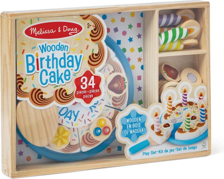 Spin Master Melissa & Doug - Holz Geburtstagskuchen