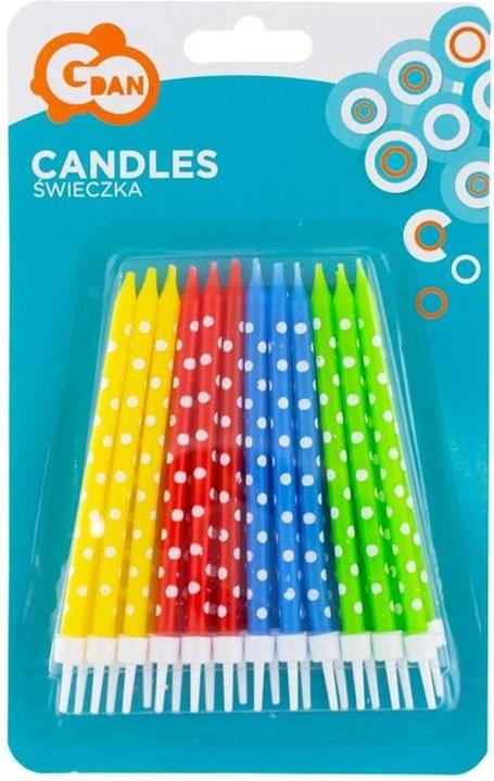 Immagine prodotto GoDan Polka Dot MIX Kerzen, 24 Stk (24 pz.)