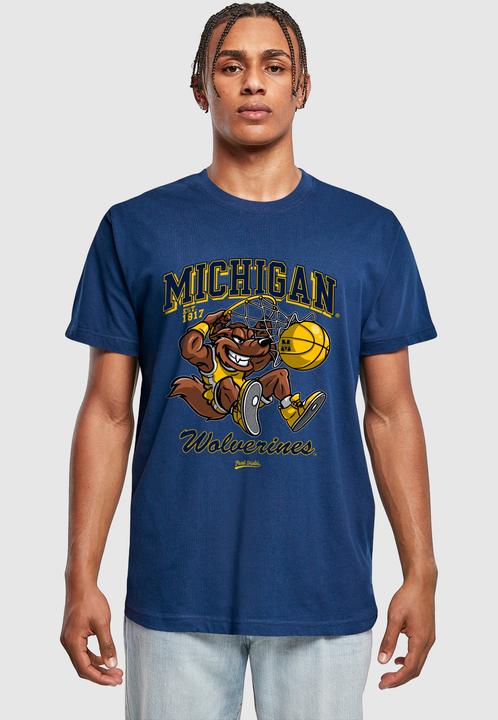 Produktbild Merchcode Michigan University - Wolverines T-Shirt - 187929 (XL)