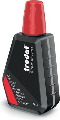 Produktbild Trodat Stempelfarbe rot 28ML 7011/SB